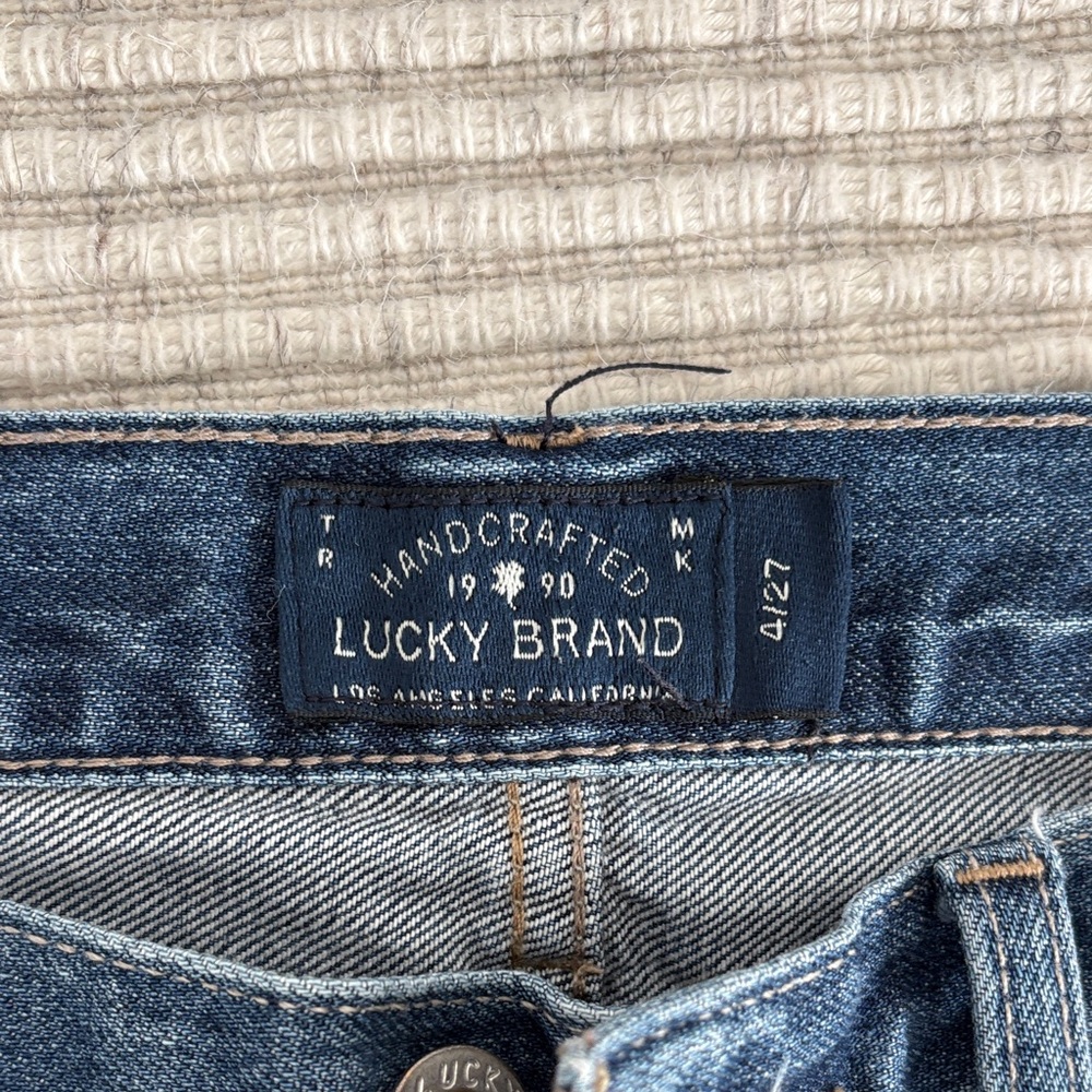 Distressed Blue Jeans - Picture 2 of 7